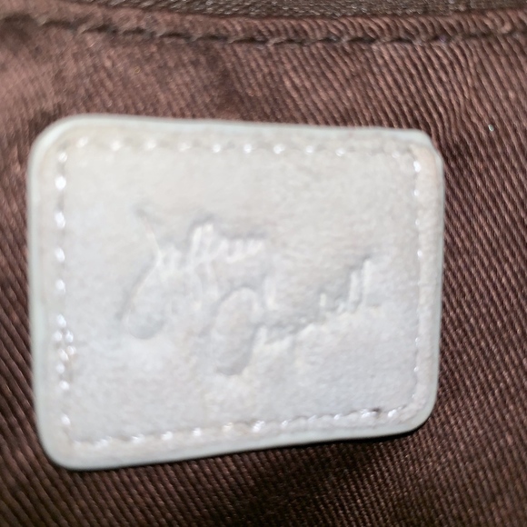 EUC- Jeffrey Campbell Fold Over Woven Clutch! - Picture 8 of 10